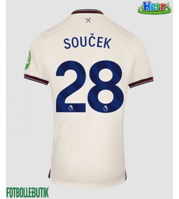 West Ham United Tomas Soucek #28 Bortatröja 2025-26 Kortärmad